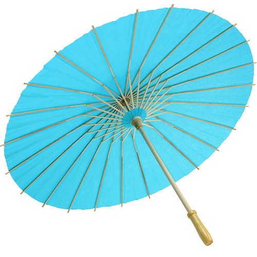 Floristik24 Deco-screen turquoise Ø60cm H42cm