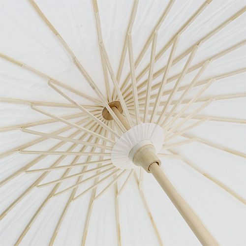 Floristik24 Decorative shade white Ø60cm H42cm