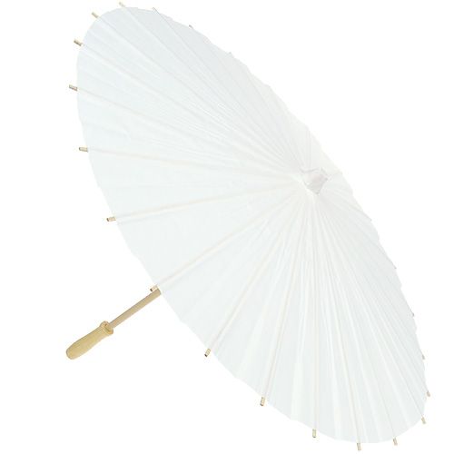 Floristik24 Decorative shade white Ø60cm H42cm
