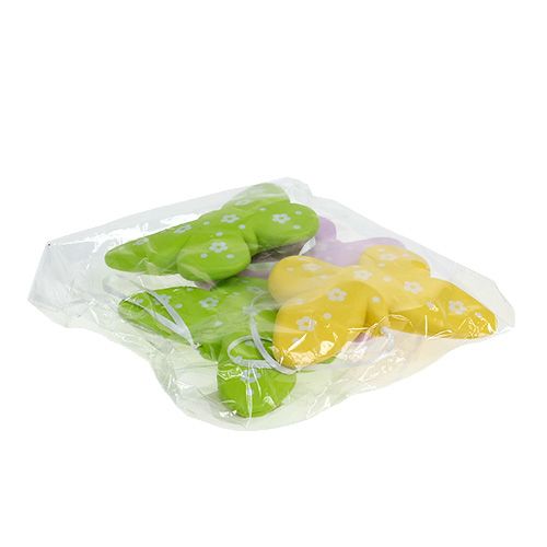 Floristik24 Decorative butterflies multicolored 11.5cm 5pcs