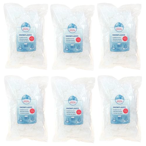 Product Decorative Snowflakes Artificial Snow Flaky 40g × 6pcs