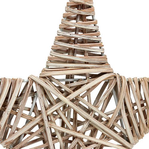 Floristik24 Decorative star for hanging 25cm from vine 1pc