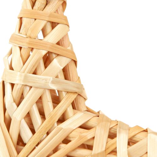 Product Decorative stars Christmas tree decorations rattan stars 14.5cm 3 pieces