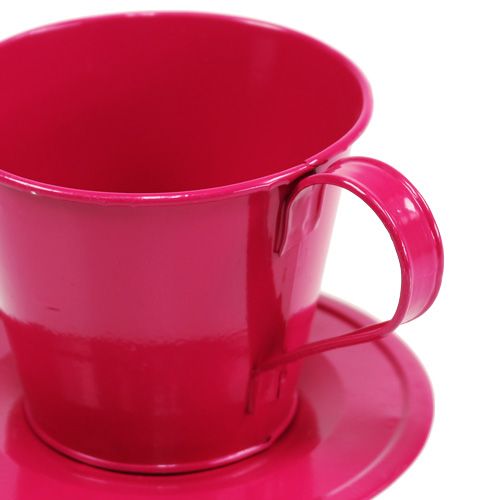 Product Decorative cup with foot Rosa sort. Ø11,5cm H10cm 8pcs