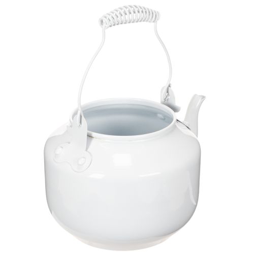 Decorative metal teapot with vintage look for flower arrangements | Floristik24.co.uk