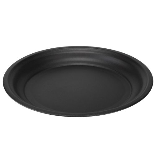 Product Decorative plate metal bowl decorative plate anthracite Ø26cm 2pcs