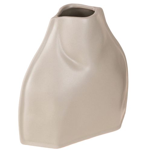 Product Decorative Vase Ceramic Gray Modern Ceramic Decoration 22×9×22.5cm