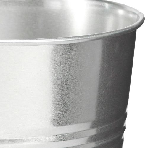 Product Decorative Vase for Dry Decoration Metal Vase Silver H30cm 7.5l