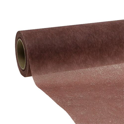 Floristik24 Deco fleece 60cm x 20m brown