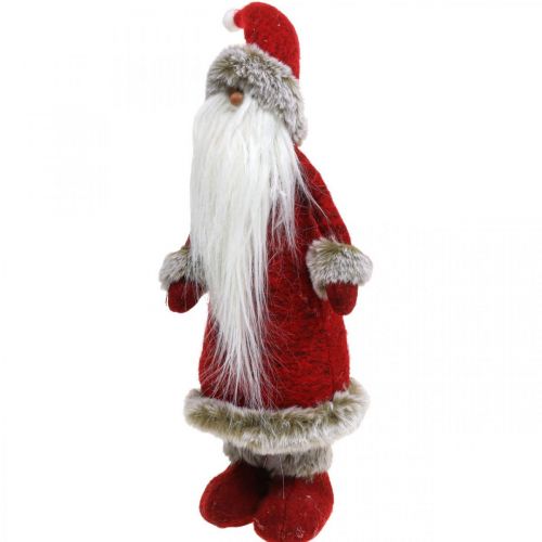 Floristik24 Decoration Santa Claus standing Decoration figure Santa Claus Red H41cm