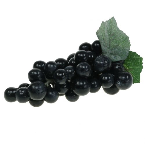 Floristik24 Decorative grapes black 18cm