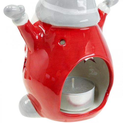 Product Deco Gnome Tea Light Holder Christmas H18cm 2pcs
