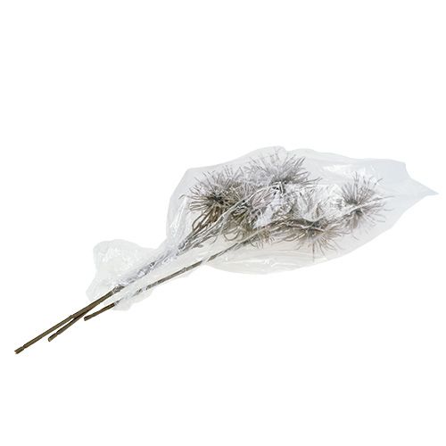 Deco branch snowed 45cm 3pcs | Floristik24.co.uk