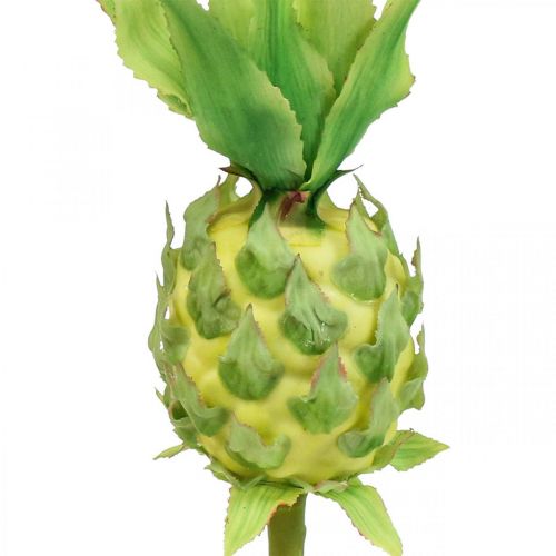 Deco pineapple artificial fruit deco fruits Ø7cm H50cm 3pcs