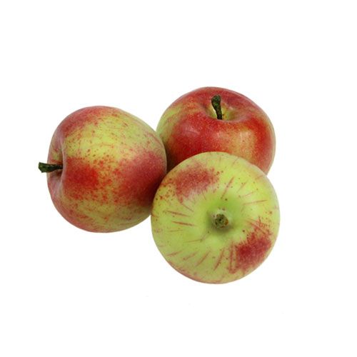 Floristik24 Artificial Apples Red, Green Ø4cm 12pcs