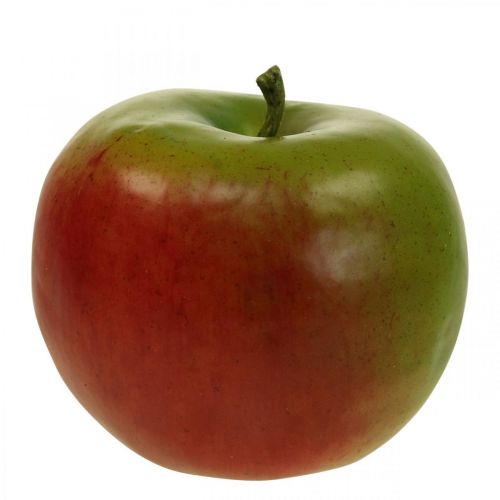 Floristik24 Decoration apple red green, decorative fruit, food dummy Ø8cm