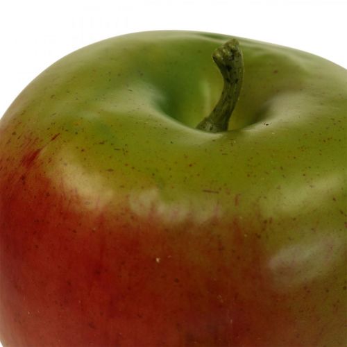 Floristik24 Decoration apple red green, decorative fruit, food dummy Ø8cm