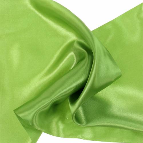 Floristik24 Satin Ribbon Table Ribbon Olive-Green 200mm 10m