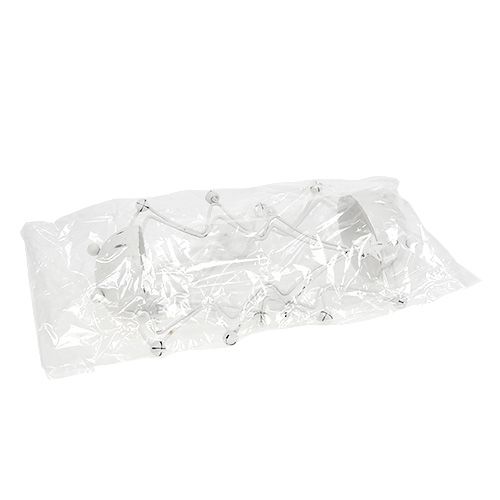 Floristik24 Deco tree with bowl for tealight white 25cm 2pcs