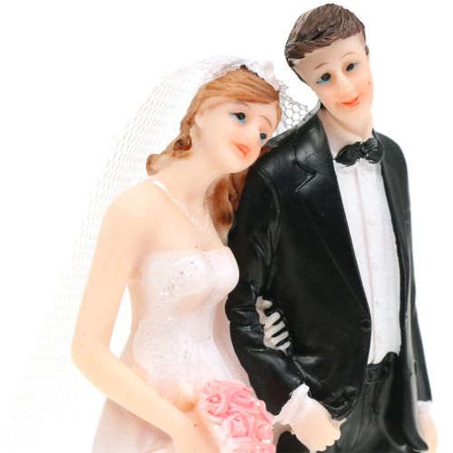 Floristik24 Decorative bridal couple H13cm