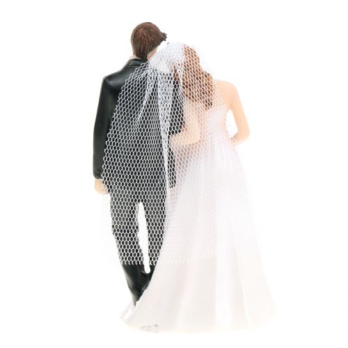 Floristik24 Decorative bridal couple H13cm