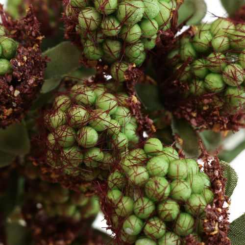 Floristik24 Decorative mulberry branch, berry branch, green mulberry branch 78cm