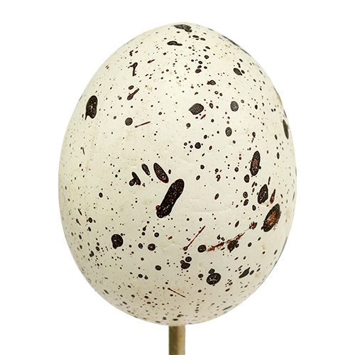 Floristik24 Decoration egg 5cm on the stick 12pcs