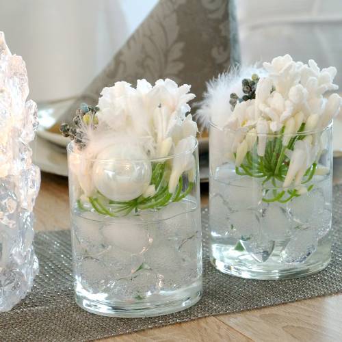 Floristik24 Decorative ice cubes floating 2.5cm - 4cm 500g