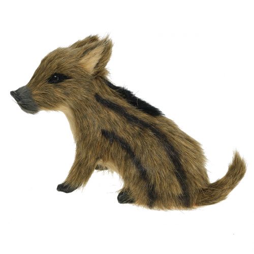 Floristik24 Decoration Figurine wild boar baby L15cm