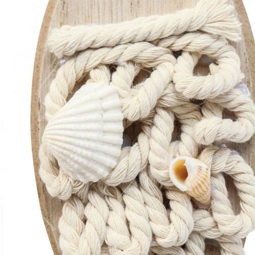 Floristik24 Deco fish pendant wooden fish maritime decoration wood 6.5×19.5cm