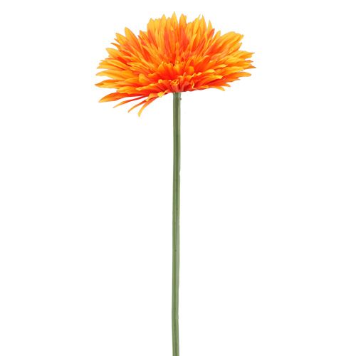 Floristik24 Deco Gerbera Orange Ø15cm L88cm