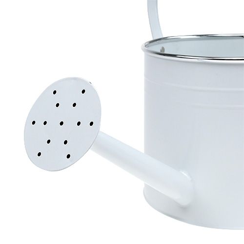 Product Decorative watering can white Ø17cm H17cm 1p