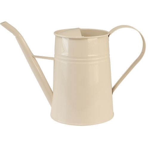 Product Decorative watering can metal indoor watering can cream H23cm 1.7L