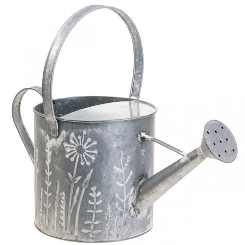 Decorative watering can metal for planting planting can H28cm