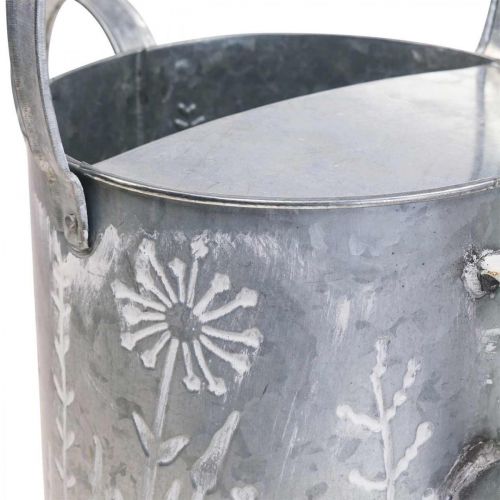 Floristik24 Decorative watering can metal for planting planting can H28cm