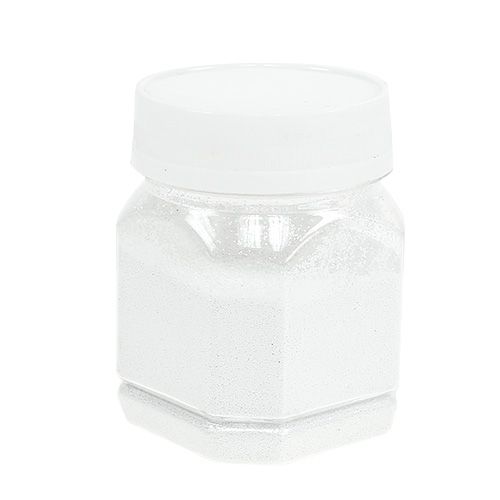 Floristik24 Decorative glitter white 115g