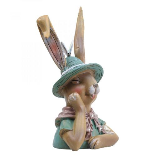 Deco rabbit rabbit bust decoration figure rabbit head 18cm