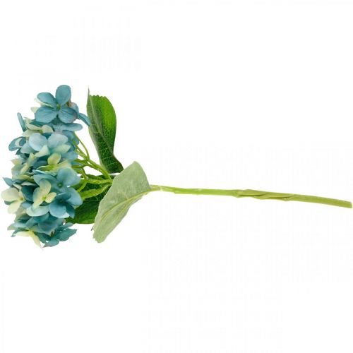 Product Decorative hydrangea blue artificial flower Artificial garden flower H35cm