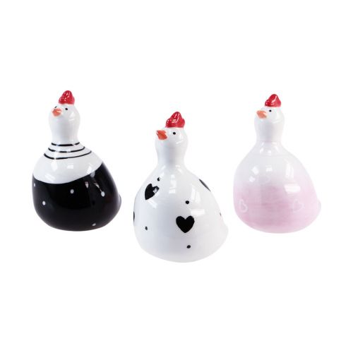 Floristik24 Decorative chickens Easter decoration figures chicks 9.5cm 3 pieces