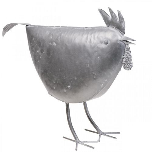 Product Decorative chicken metal decoration metal bird zinc 51cm×16cm×36cm