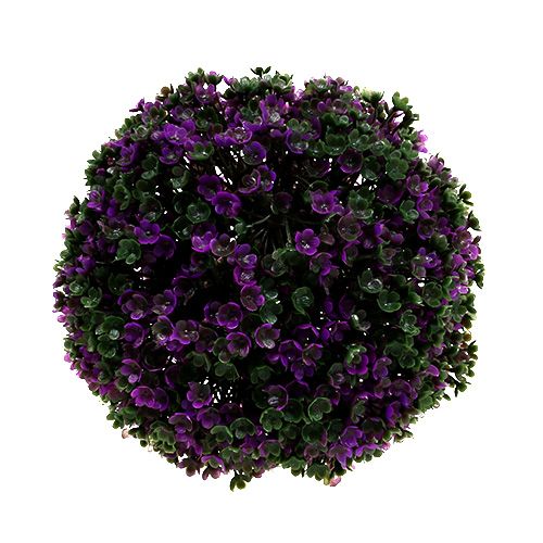 Decorative ball purple made of flowers plant ball artificial Ø15cm 1pc