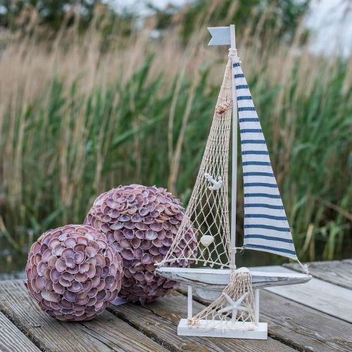 Product Deco ball shells shell ball large Maritime decoration Ø25cm