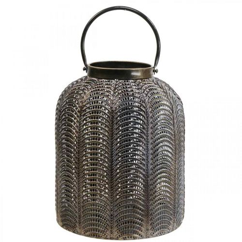 Product Decorative lantern lantern hanging metal decoration Ø25.5cm H43cm