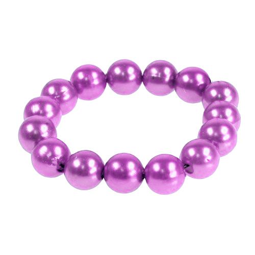 Floristik24 Deco beads Ø8mm violet 250p