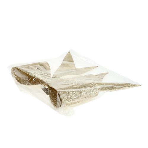 Floristik24 Deco loop gold, mica L31cm B32cm