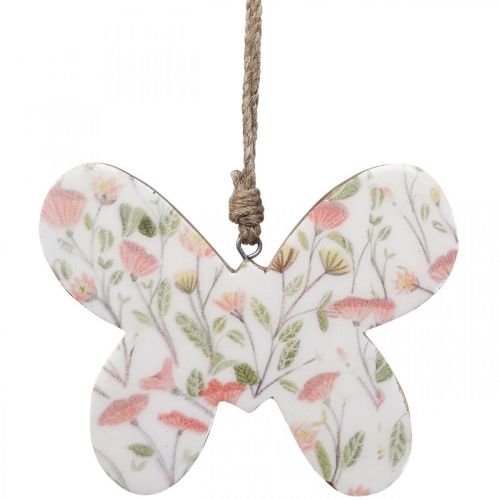 Deco butterfly wooden deco pendant pattern 15x12x2cm