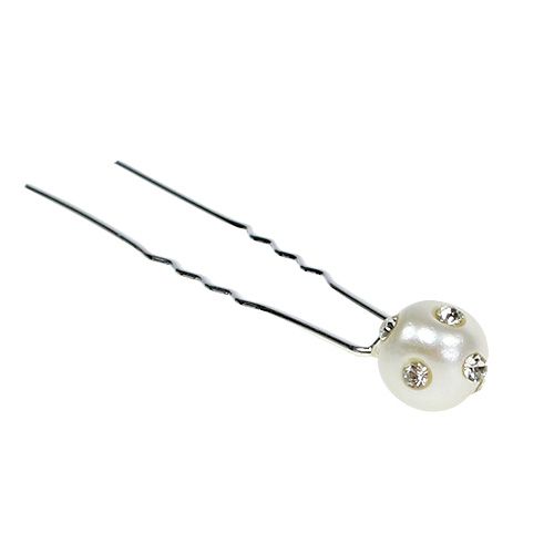 Floristik24 Decorative pin with pearl Ø9mm 20 pcs