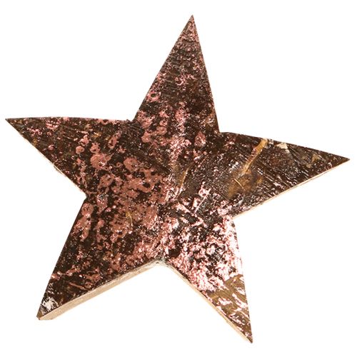 Product Deco Star Poinsettia Coconut Pink Metallic 5cm 50p