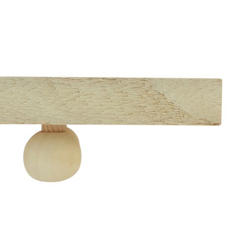 Product Decorative tray with feet wooden tray Paulownia 55/65cm set of 2
