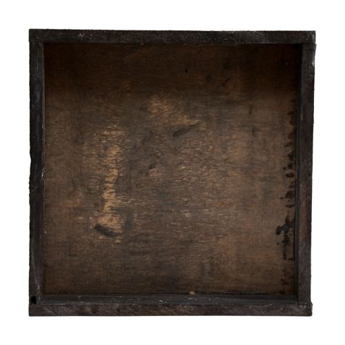 Floristik24 Decorative tray square wooden tray brown 20×20×3.5cm
